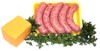 Link to enlarged view of B-021 - Cheddar Brats - 5 lbs. of Lean Cheese Bratwurst