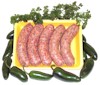 Link to enlarged view of B-042 - Hot Brats - 10 lbs. of Lean Jalapeno Bratwurst