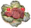 Link to enlarged view of A-041 - USDA Choice Angus Beef Boneless Rib Eye Steak - Four 12 oz. Ribeye Steaks