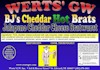 Link to enlarged view of B-032 - Cheddar Hot Brats - 10 lbs. of Lean Cheese Jalapeno Bratwurst Label