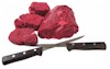 Link to enlarged view of A-012 - USDA Choice Angus Beef Filet Mignon Steak - Four 8 oz. Steaks